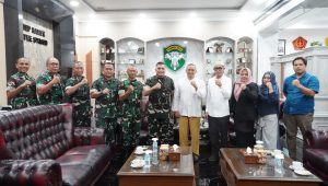 Pangdam Iskandar Muda Terima Audiensi Bappeda Aceh, di Makodam IM