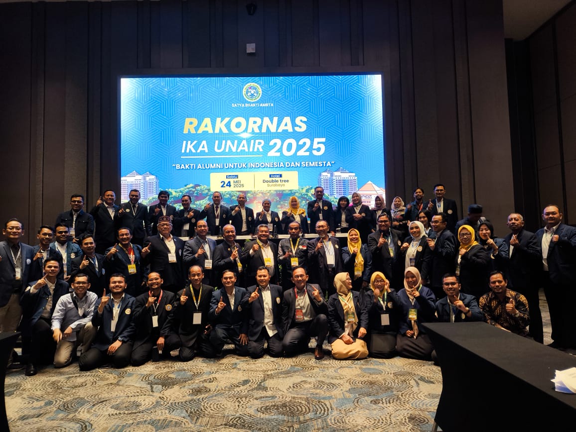 Taqwaddin sampaikan Tiga Hal pada Rakornas IKA UNAIR di Surabaya
