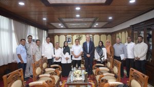 Wakil Gubernur Aceh Terima Kunjungan IDH, Pererat Silaturahmi dengan Pemerintahan Baru