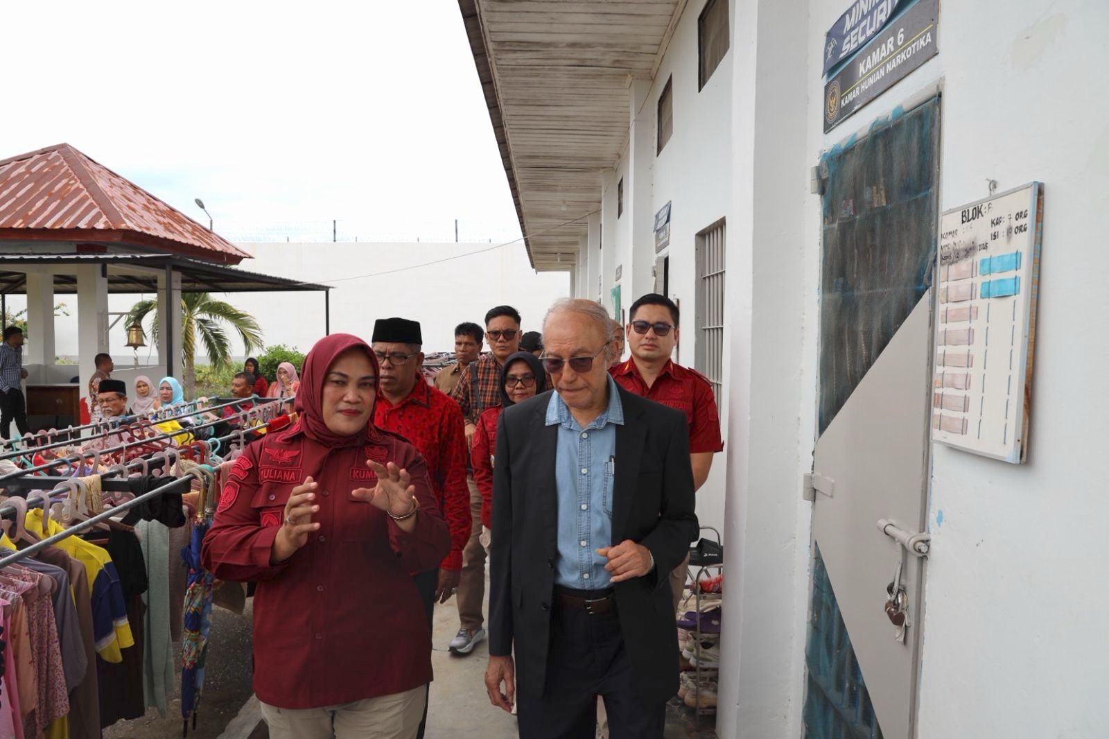 Wali Nanggroe Kunjungi Lapas Perempuan di Sigli, Tinjau Langsung Kondisi dan Fasilitas