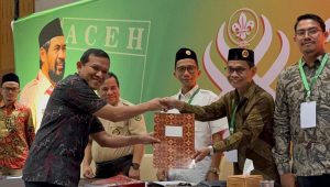 Wagub Aceh Nahkodai Kwarda Pramuka, Siap Cetak Generasi Tangguh