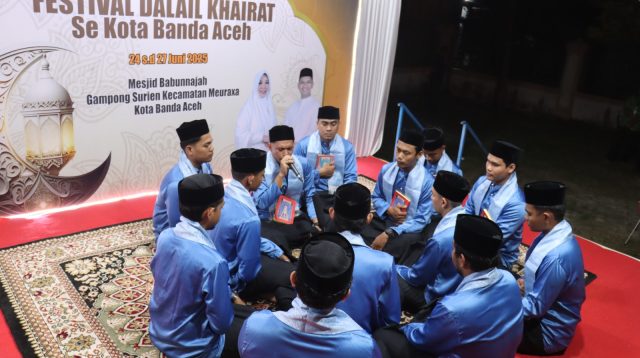 Malam Kedua FDK se- Kota Banda Aceh, Empat Grup Dalail Khairat Hipnotis Masyarakat