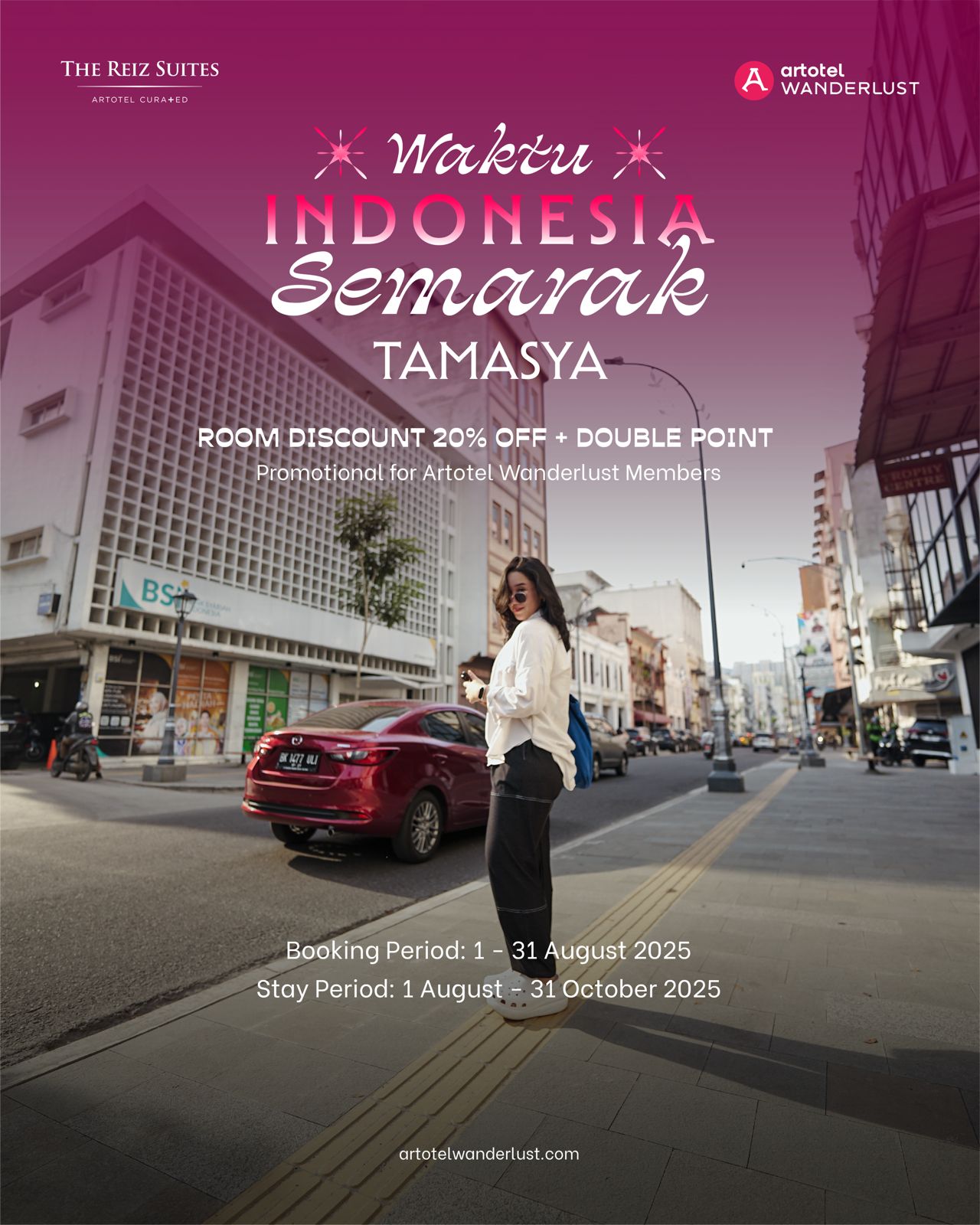 Artotel Wabderlust Sambut Kemeriahan Hari Kemerdekaan Indonesia Dengan Meluncurkan Kampanye "Waktu Indonesia Semarak"