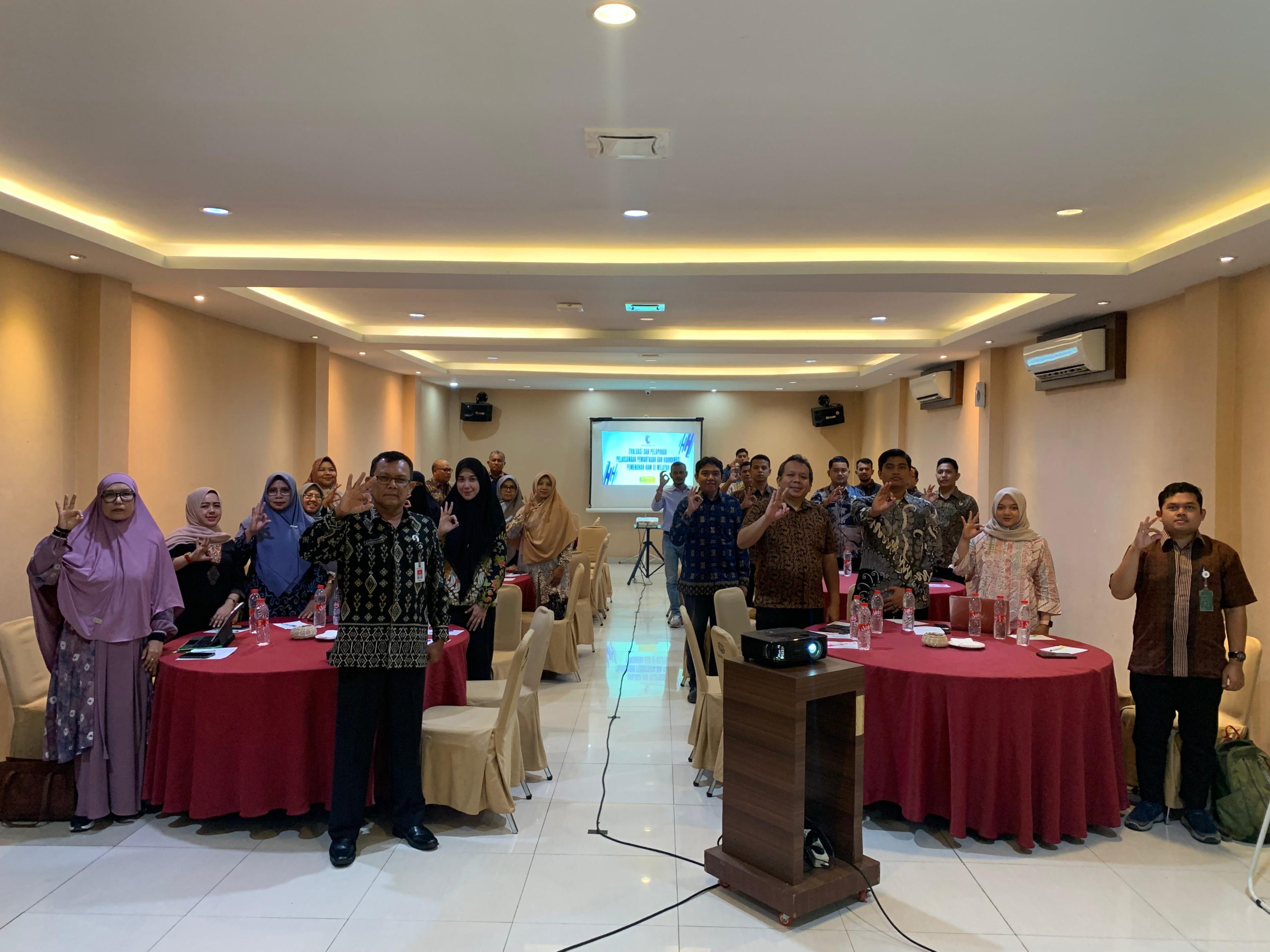Evaluasi Dan Pelapor Pelaksanaan Pemantauan Dan Koordinasi Pemenuhan HAM Di Wilayah
