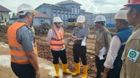 Kawal Proyek Strategis, Kakanwil Ditjenpas Aceh Tinjau Progres Pembangunan Lapas Lhokseumawe.