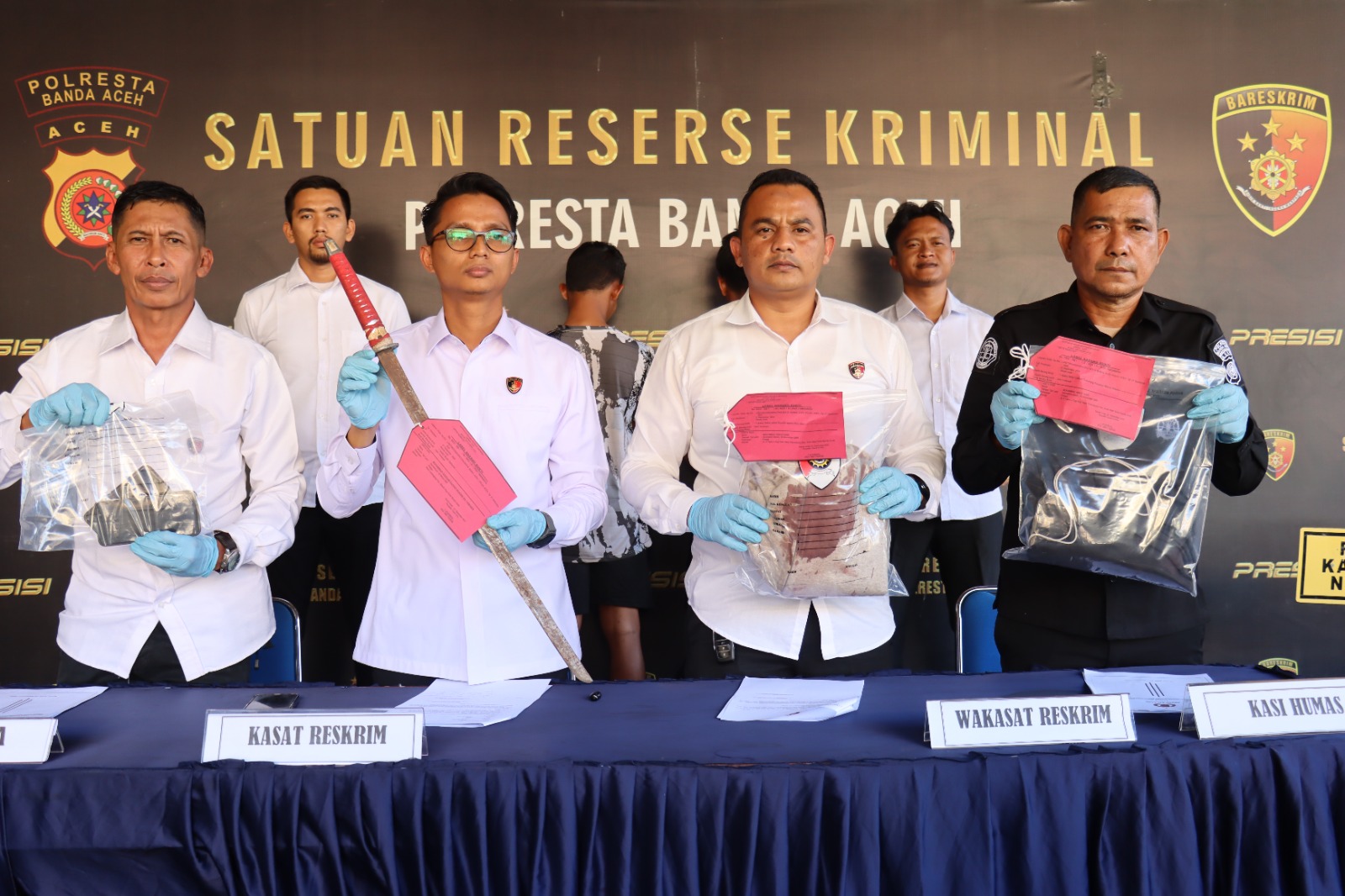 Belum Sampai 24 Jam, Pelaku Pencurian dengan Kekerasan di Pasar Aceh Diamankan Satreskrim Polresta Banda Aceh