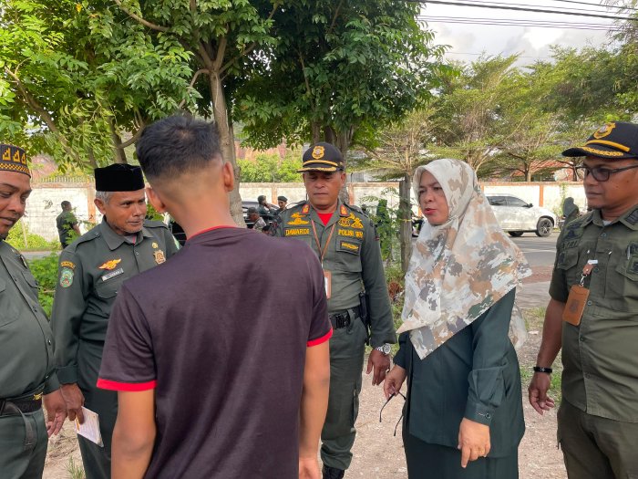 Satpol PP dan WH Aceh Besar Kembali Jaring 31 Pelanggar Busana Islami