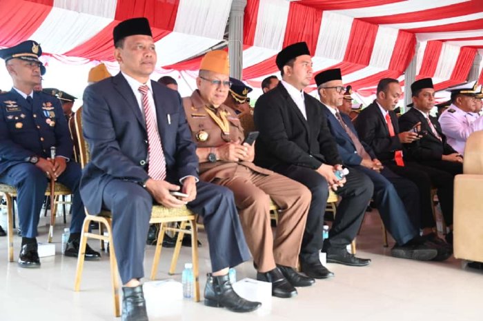 Hadiri Peringatan HUT ke-80 TNI, Pemkab Aceh Besar Apresiasi Peran TNI Dukung Pembangunan Daerah