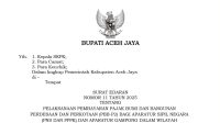 Bupati Aceh Jaya Ajak ASN dan Aparatur Gampong Jadi Teladan Bayar Pajak